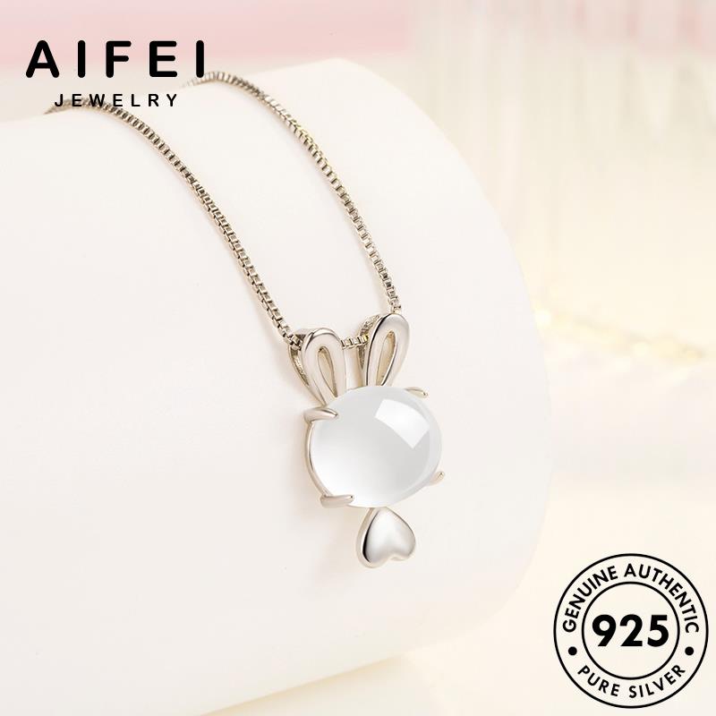 AIFEI JEWELRY thương bản sức trang dây thỏ vòng hàn nguyên vàng nữ ngọc dễ cổ kiện 925 chuyền quốc thật thời phụ bạc N323