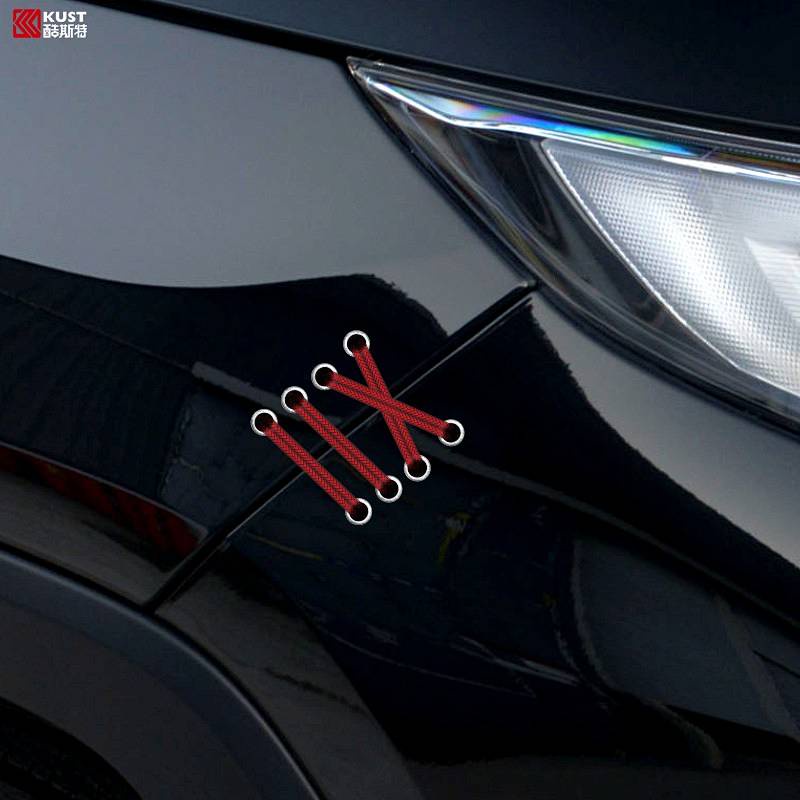 【spot goods】 Automobile Sticker Bumper Stickers Paper Creative Body Decoration Stickers Universal Fun and Unique Scratch Hidden Sticker Car Sewing Patch Strap Shoelace Bumper Stickers Car Decoration Car personality sticker