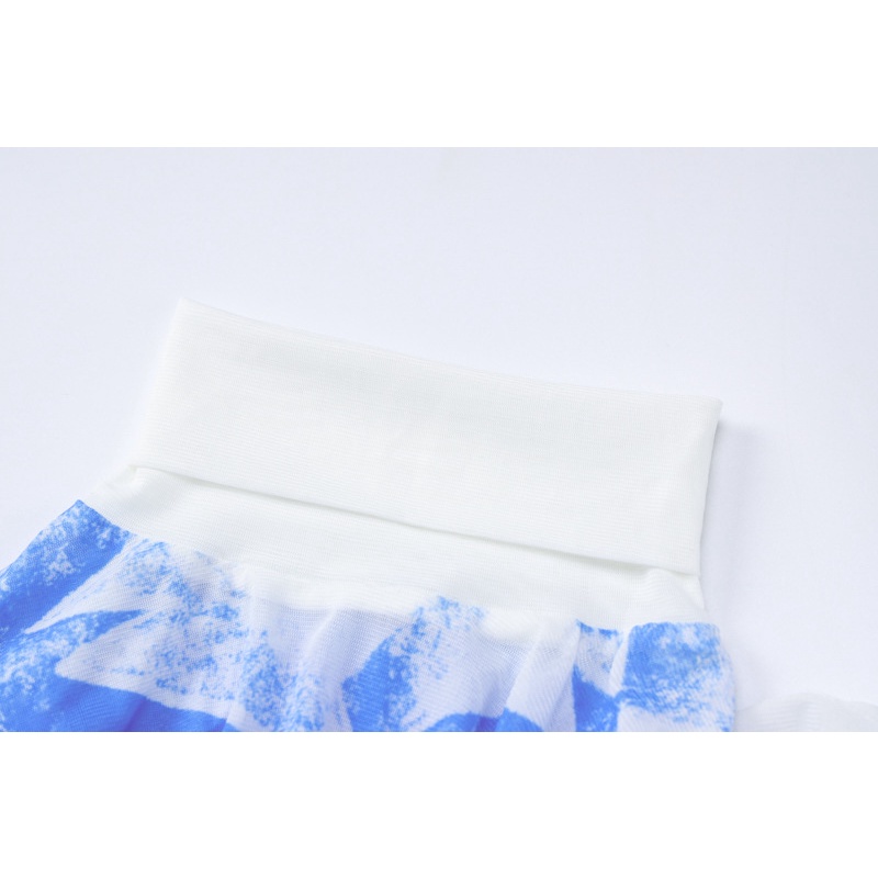 DUNEA Đầm Dài Tay Cổ Cao In Họa Tiết 3d Thiết Kế Mới Cho Nữ