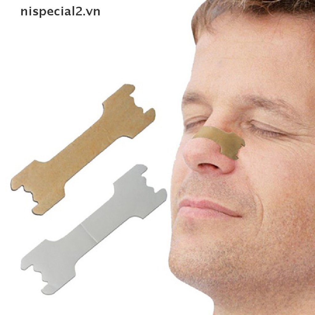 Bộ 50 Miếng Dán Mũi Chống Ngáy Khi Ngủ Tiện Dụng