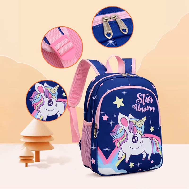 1 Balo Đi Học Cỡ Lớn In Họa Tiết Hoạt Hình Đáng Yêu Cho Trẻ Mẫu Giáo