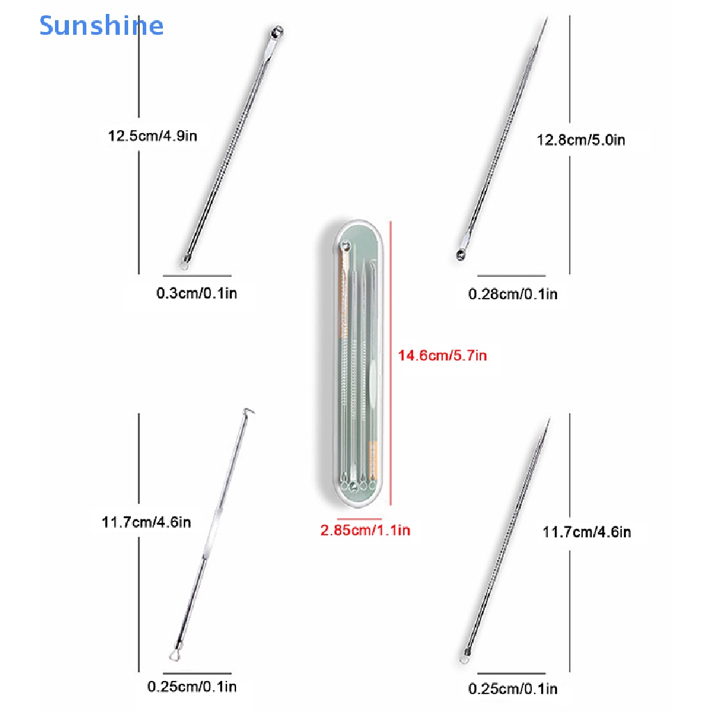 Bộ 4 Dụng Cụ Nặn Mụn Làm Đẹp Tiện Dụng