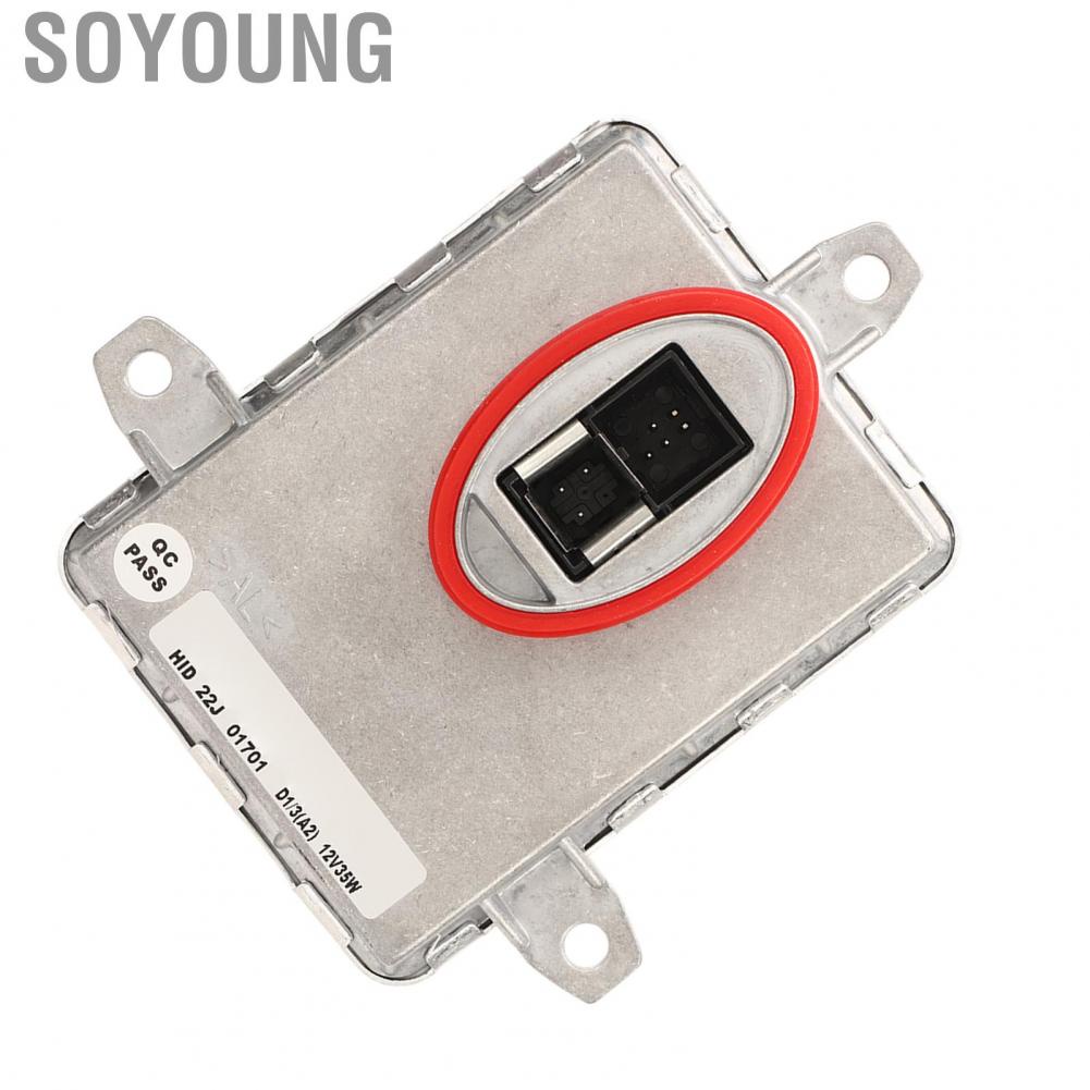 Soyoung 63117182520  Stable Output High Performance Xenon HID Headlight Ballast Aluminium Alloy Less Interference for E92 E93 E90 M3 E63