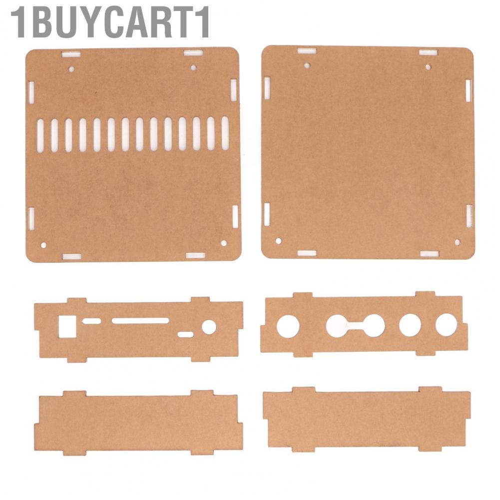 1buycart1 Digital Amplifier Board Shell  Easy Assembly Wearable Amp Acrylic Case Transparent Precise Size for TPA3116 2.1