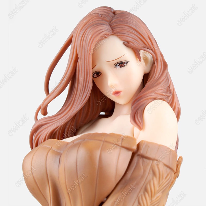 Mô Hình Nhân Vật Illustration Kujo Shiho  30cm Big Size 1/6 NONVIRGIN Mature Lady Lingerie Illustrator Odanondesu Comic Manga Figure Packed in Box Model