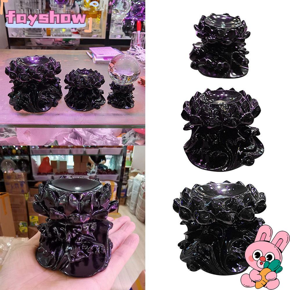 Đế Để Bàn Hình Hoa Sen Bằng Mã Não Chất Lượng Cao|Giá Đỡ Trưng Bày Quả Bóng Tiện Lợi Chất Lượng
