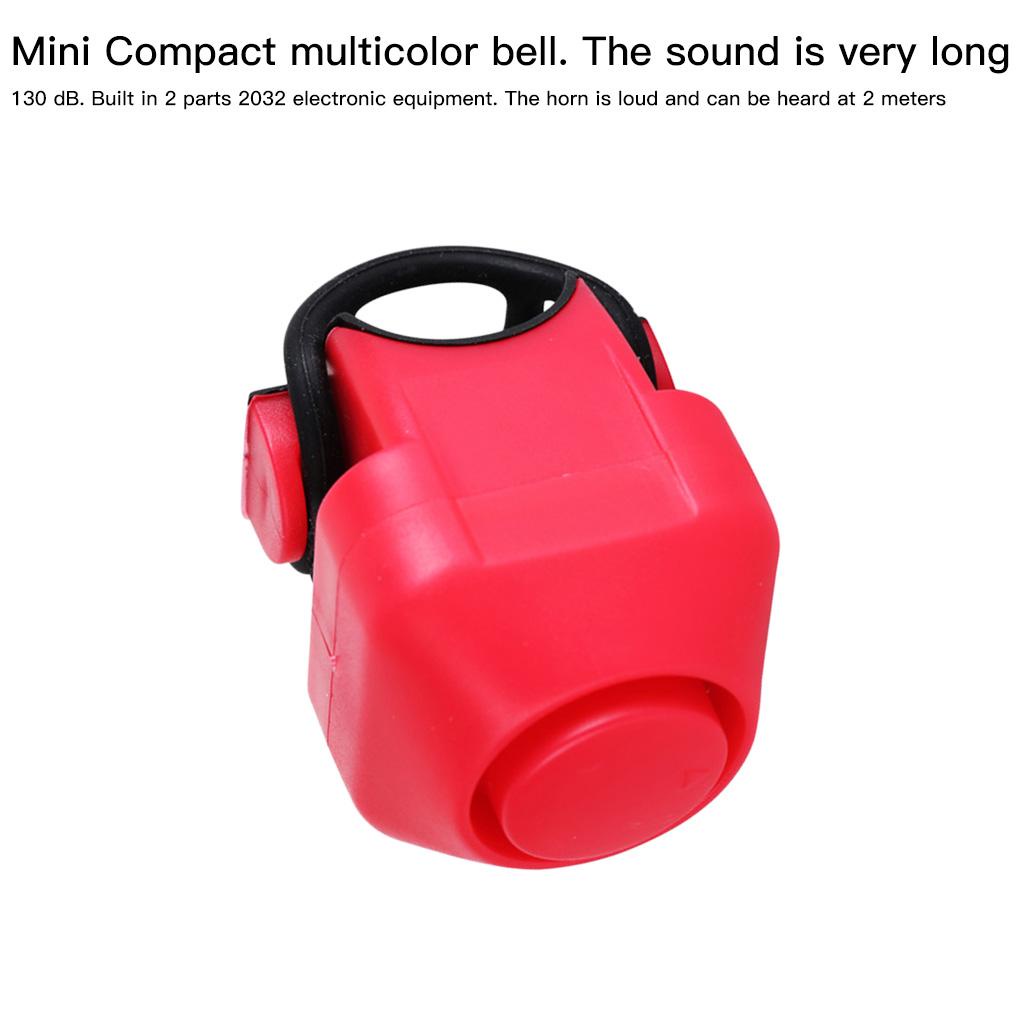 Còi Điện Cảnh Báo Âm Thanh Lớn 130dB Gắn Tay Lái Xe Đạp