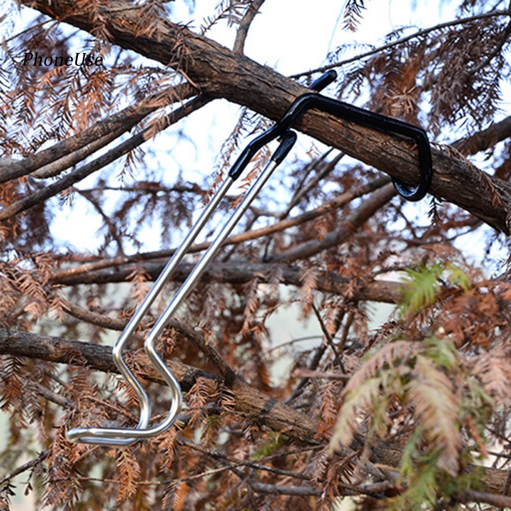 Pu Móc Treo Đèn Bằng Inox Đa Năng Tiện Dụng Mang Theo Dã Ngoại