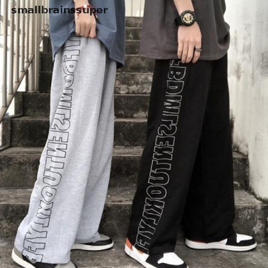 Quần Jogger Thể Thao Dáng Suông Ống Đứng Phong Cách Đường Phố Hàn Quốc SBS