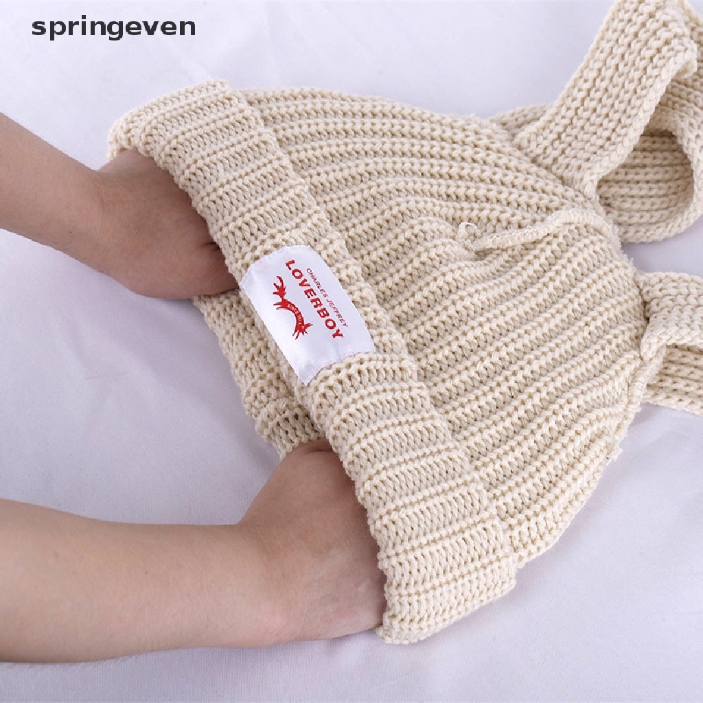 Mũ Len Beanie Tai Thỏ Dài Giữ Ấm Thời Trang Unisex