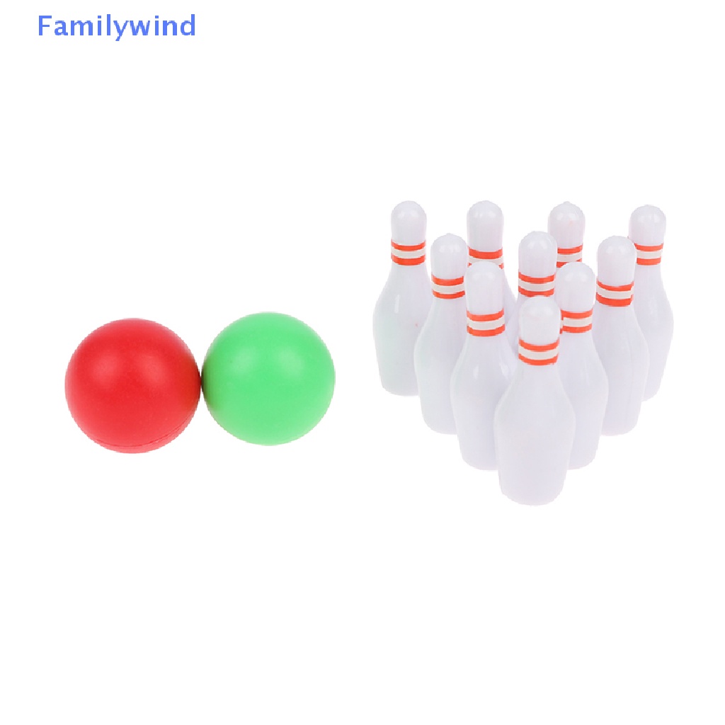 Bộ Đồ Chơi Bowling Mini Tỉ Lệ 1: 12 Cho Nhà Búp Bê
