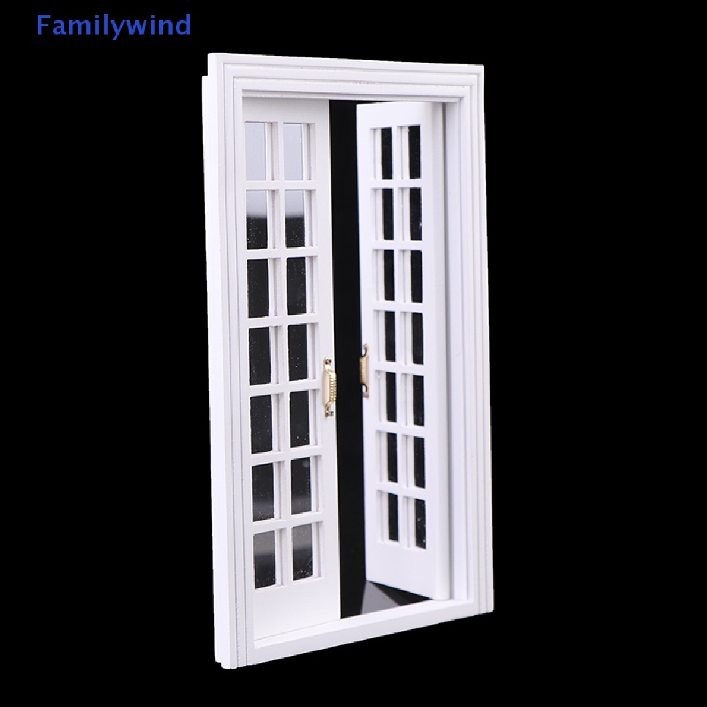 Cửa Sổ Mini Tỉ Lệ 1: 12 Dùng Để Trang Trí Nhà Búp Bê