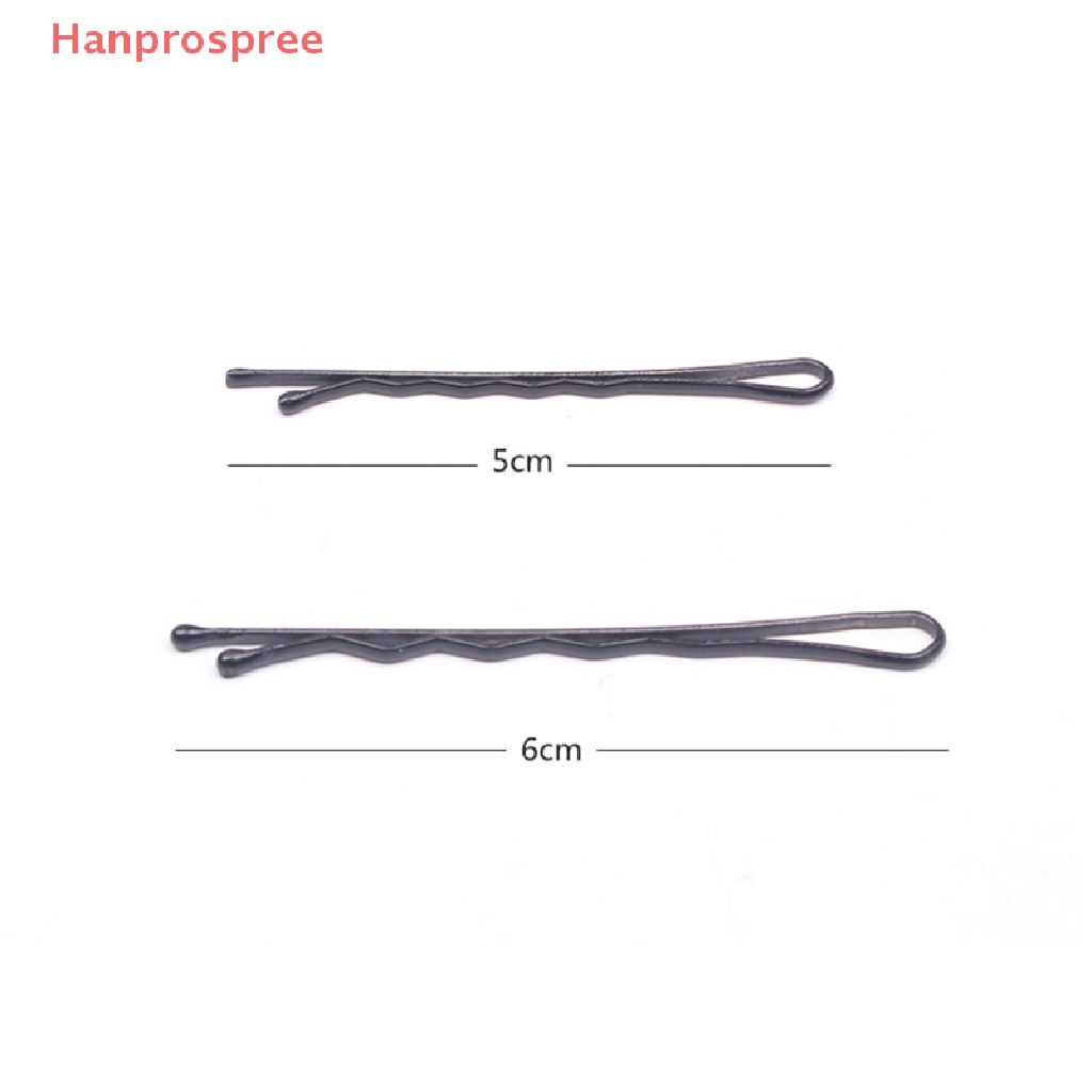 Set 34 Kẹp Tóc Dây Thép Màu Đen Thời Trang Cho Bé