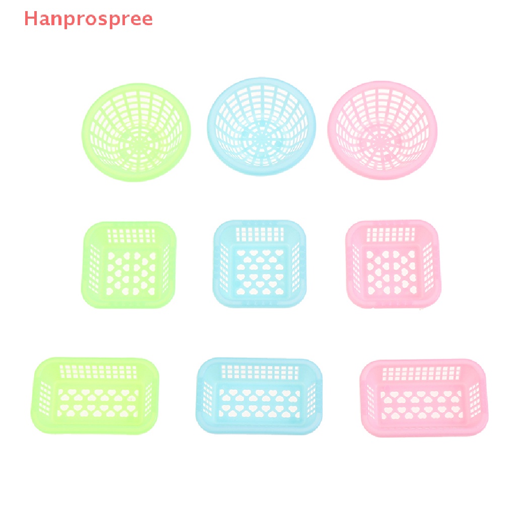 Bộ 3 Rổ Rửa Trái Cây Mini Tỉ Lệ 1: 12 Trang Trí Nhà Búp Bê