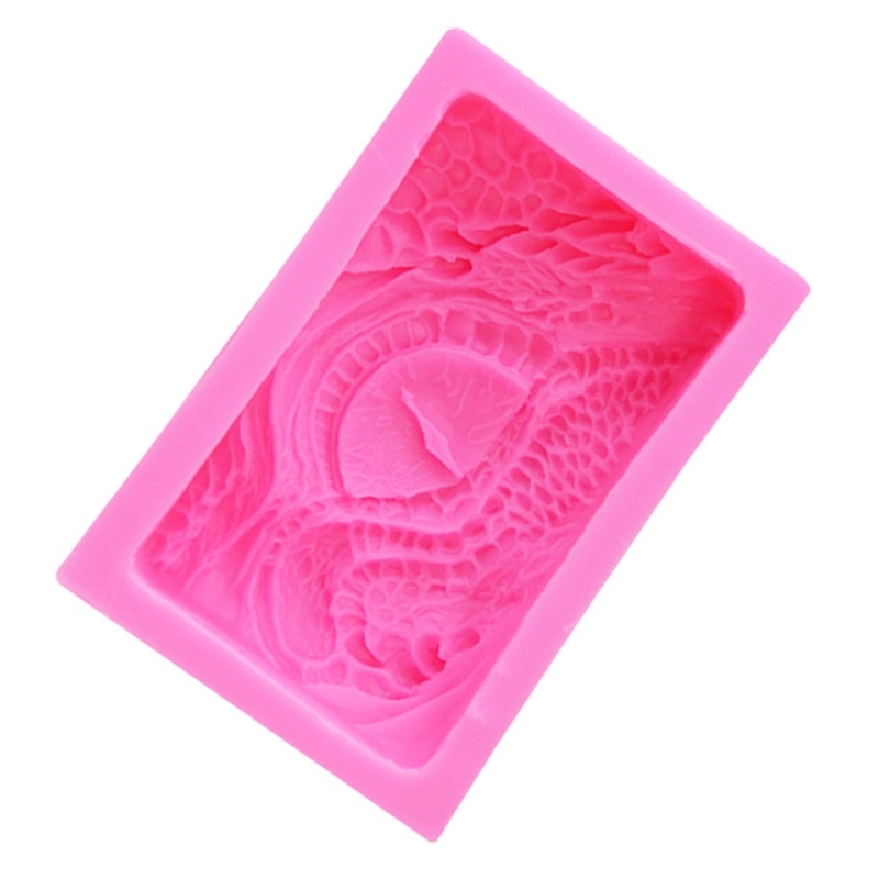 Khuôn Silicone Làm Bánh Tạo Hình Mắt Rồng Độc Đáo Tiện Dụng