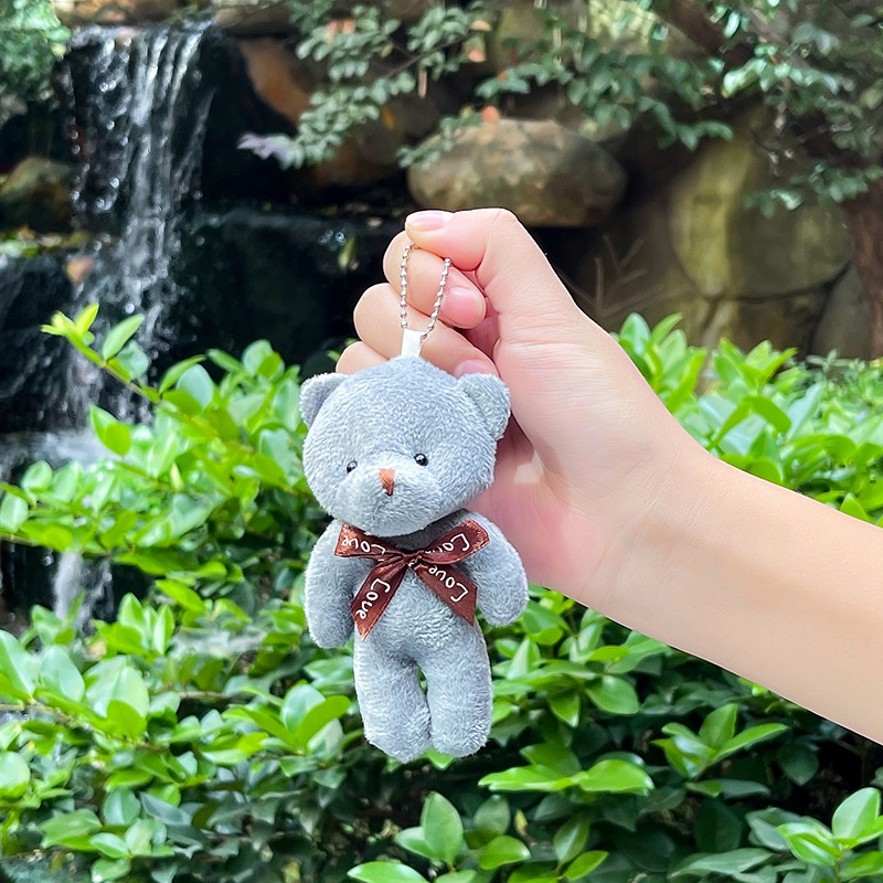 Móc khóa ZHUXIAOGU gấu bông dễ thương đáng yêu