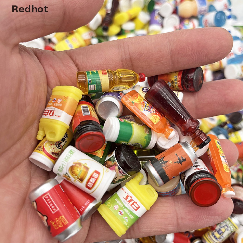 Bộ 5 Bình Nước mini Trang Trí Nhà Búp Bê