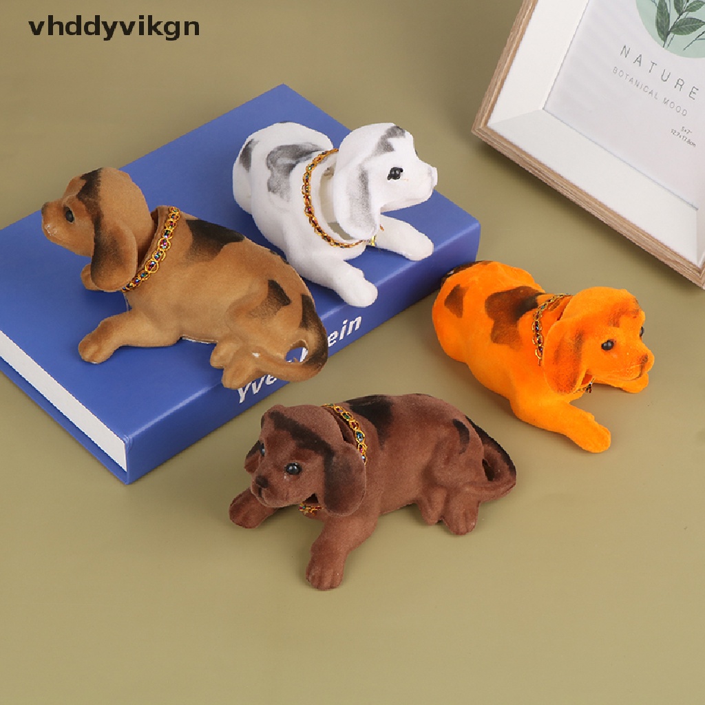 Đồ Chơi Chú Chó Lắc Đầu Trang Trí Bảng Điều Khiển Xe Hơi