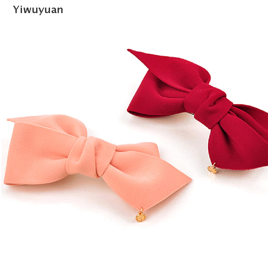 &lt; Yiwuyuan &gt; Kẹp Tóc Hình Nơ Lớn Thời Trang Mới Phụ Kiện Trang Sức Đang Giảm Giá