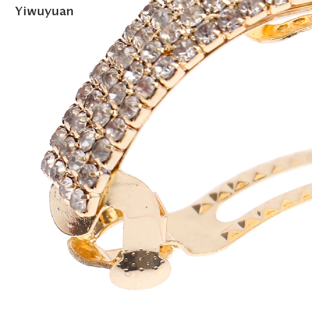 Kẹp Tóc Đính Đá Kim Loại Thời Trang Cho Nữ