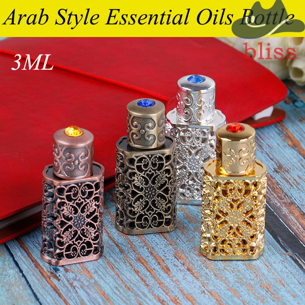 Bình Đựng Nước Hoa Bằng Kim Loại Phong Cách Hoàng Gia Ả Rập Cổ Điển