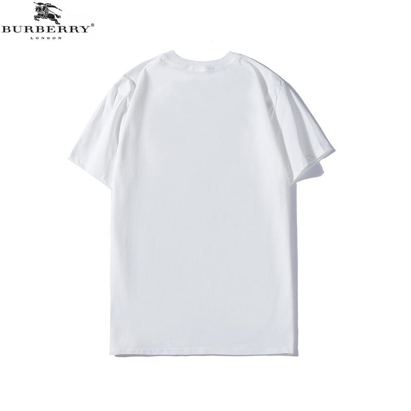 Áo Thun Cotton Tay Ngắn In Chữ BBR Cổ Điển Thoải Mái Thời Trang Cho Nam Và Nữ