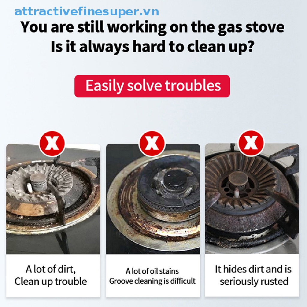 Set 10 Miếng Vải Phủ Bếp Ga Bảo Vệ Hiệu Quả