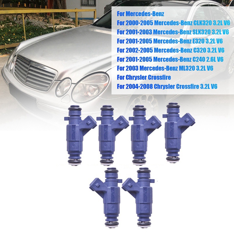 Phụ Kiện Chuyên Dụng Dành Cho Xe Hơi1120780149 Vòi Phun Nhiên Liệu Chuyên Dụng Chất Lượng Cao 0280156014 Phụ Kiện Cho Xe Mercedes Benz CLK320 C320 ML320 3.2L Chrysler Crossfire 2000-2008