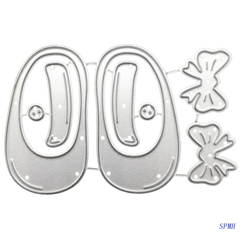 Khuôn Cắt Giấy Kim Loại Trang Trí Hình Nơ Xinh Xắn