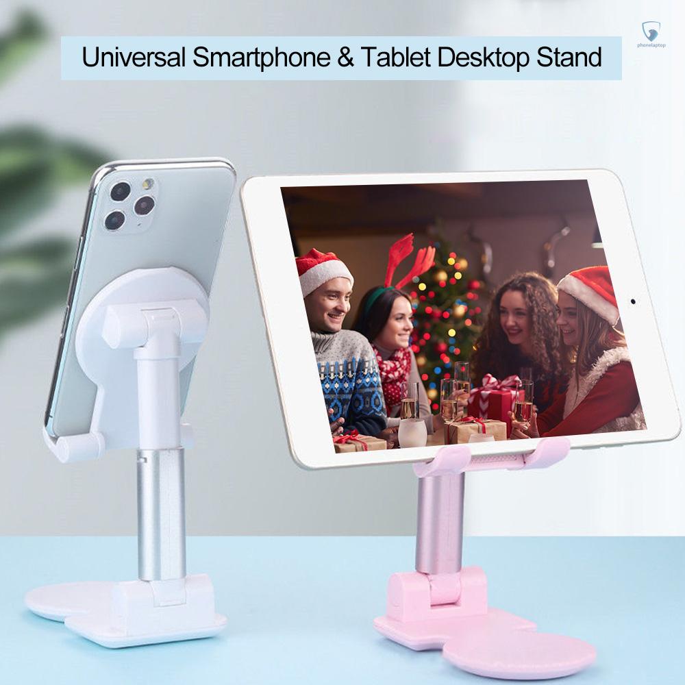 Giá Đỡ Điện Thoại / Máy Tính Bảng Để Bàn Có Thể Điều Chỉnh Chiều Cao Hỗ Trợ Live Streaming Online Video Chatting Singging TV Show Watch