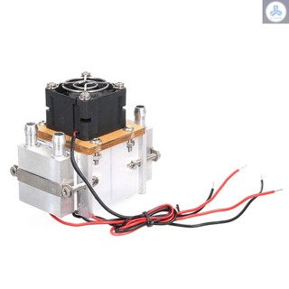 DIY 12V TEC Electronic Peltier Semiconductor Thermoelectric Cooler DIY Refrigerator Water-cooling Air Condition Movement Cooling System for Refrigeration and Fan