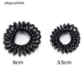 Set 10 Dây Cột Tóc Dạng Xoắn Lò Xo