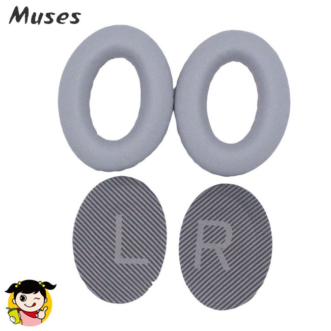 Set 2 Mút Xốp Bọc Đầu Tai Nghe Thay Thế Tương Thích Với Qc15 Ae2 Qc25 Qc35