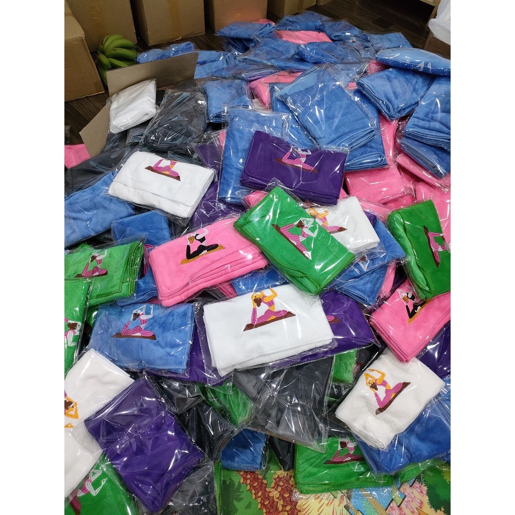 Khăn lau bông mịn thấm hút mồ hôi tập gym yoga thể dục thể thao hàng cao cấp cho nam nữ giá rẻ