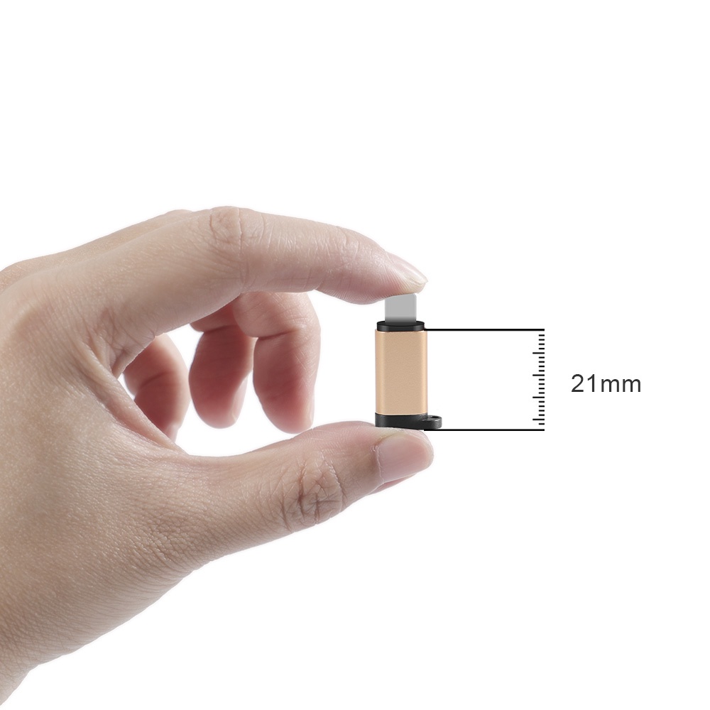 Bộ Chuyển Đổi Sạc Nhanh PD TYPE C Bằng Kim Loại Có Móc Khóa Cho iphone 7 8 X XR XSMAX 11 12 13 14 PLUS PRO PROMAX