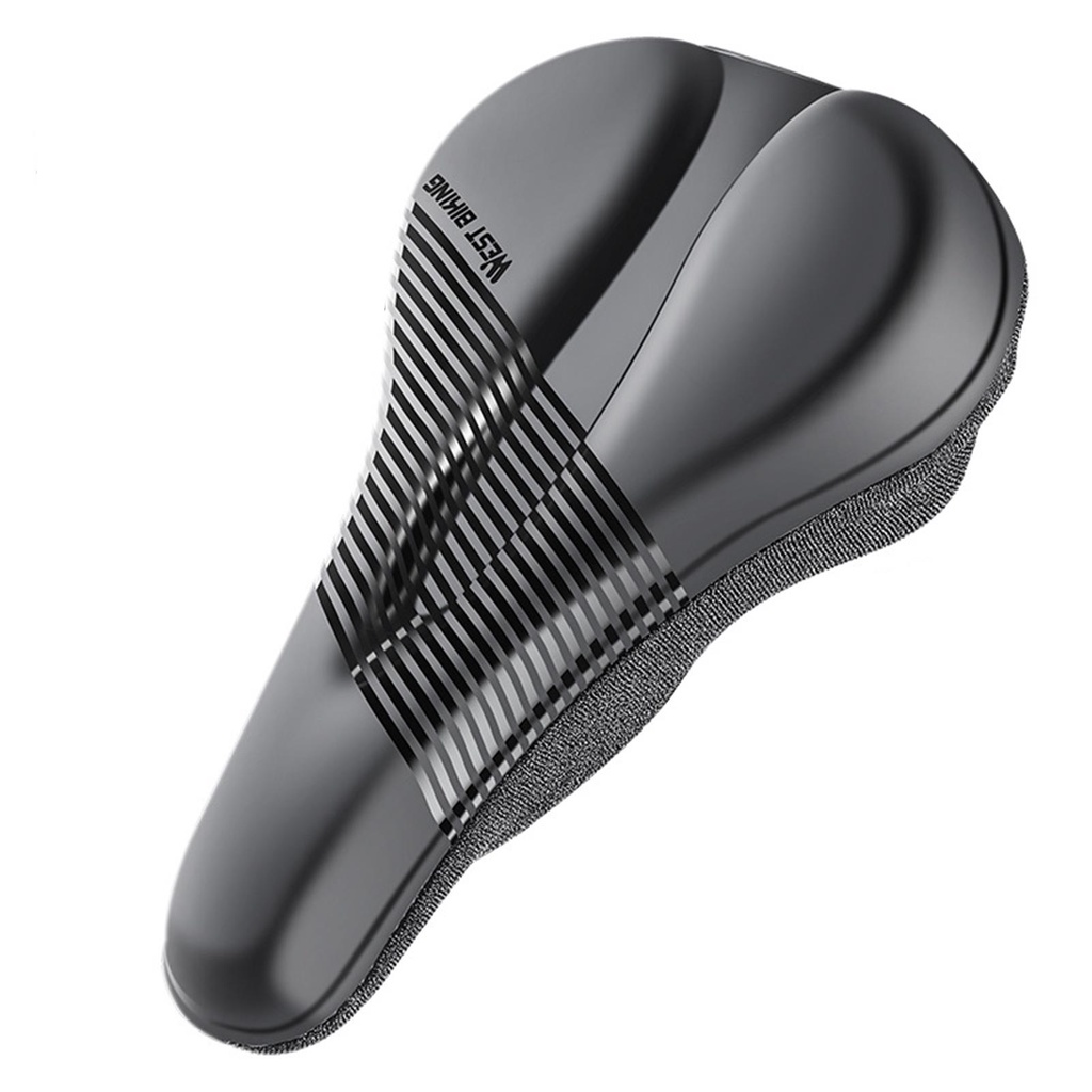 Đệm Yên Xe Đạp Bằng Silicone Dày Dặn Thoáng Khí Chống Thấm Nước Thoải Mái Cho BMX MTB