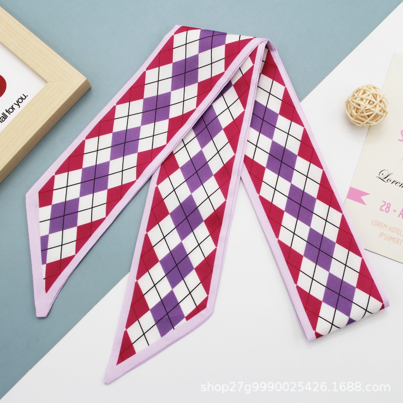 Băng Đô Cài Tóc Đính Nơ Họa Tiết Hoa Đa Năng Xinh Xắn