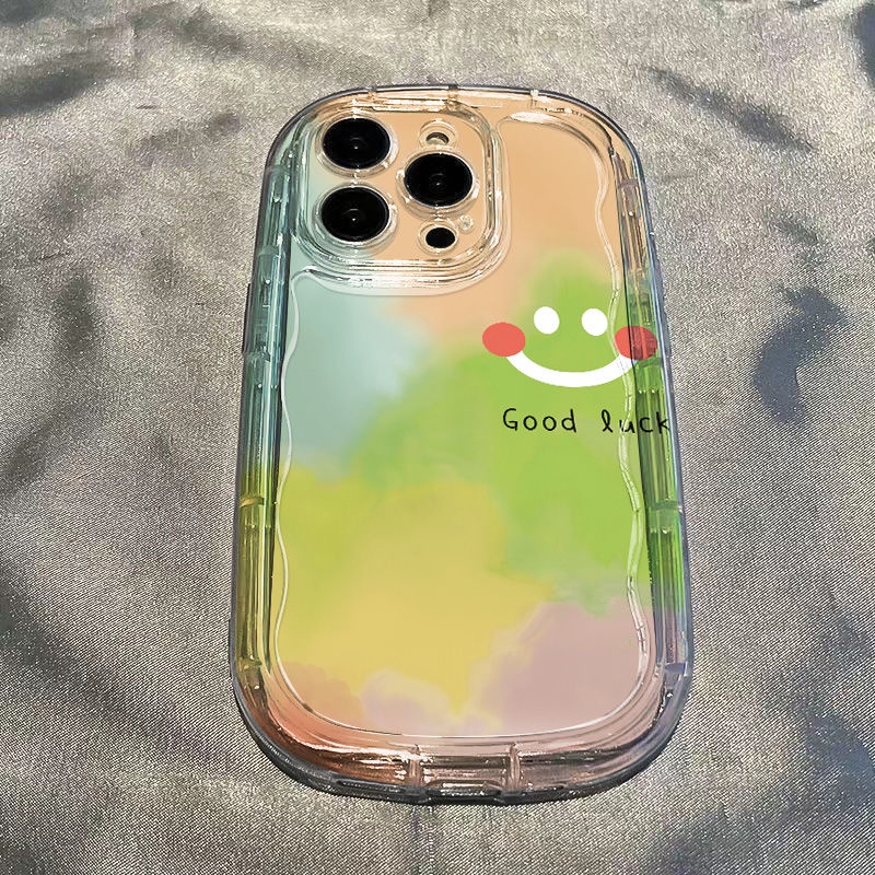 ✅Ốp Điện Thoại Mềm Trong Suốt Chống Sốc Hình Mặt Cười Cho Iphone 711iPhone1412Good / xs promax / 138pxr OT0Y