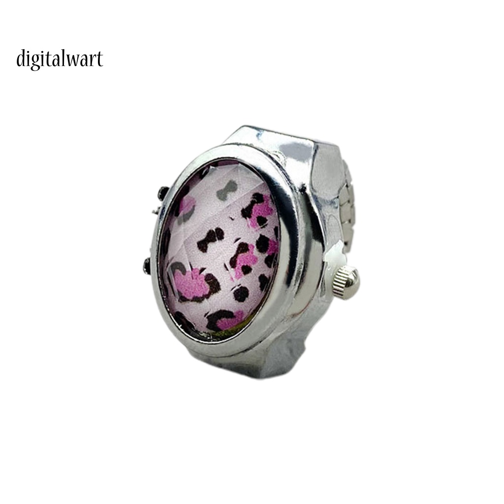 Kỹ Thuật Số| Nhẫn Đeo Tay Bằng Hợp Kim Họa Tiết Da Báo Cá Tính Thời Trang Unisex