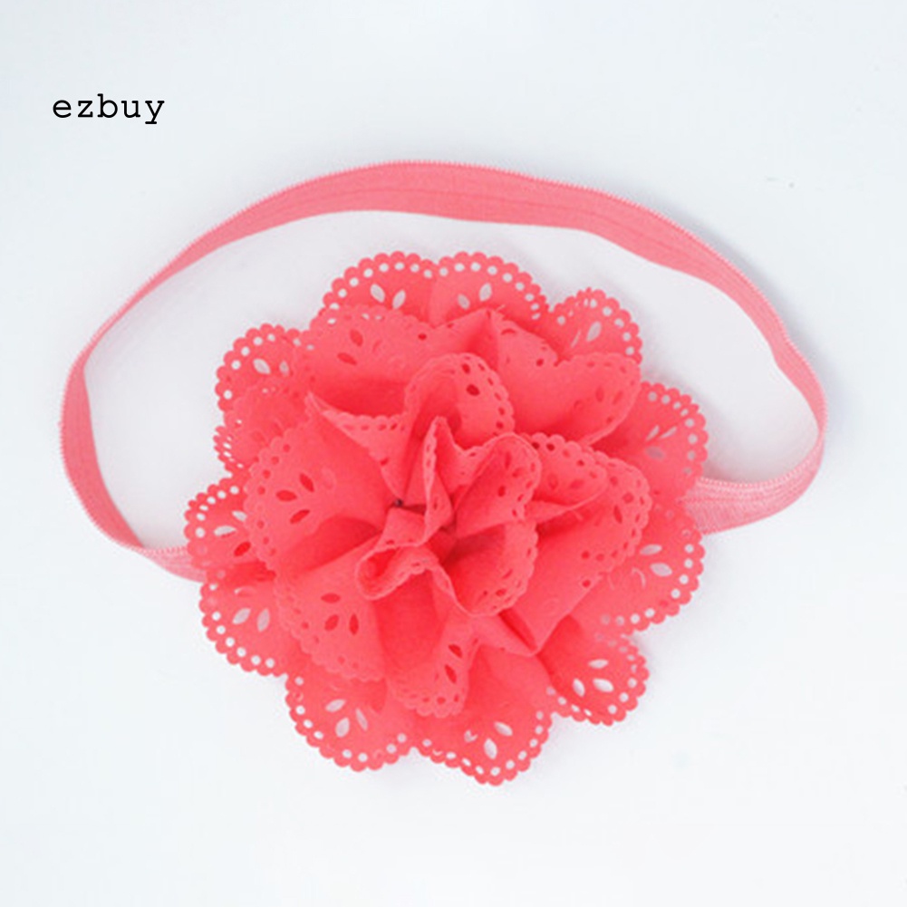 Băng Đô Hoa Vải Co Giãn Xinh Xắn Cho Bé Gái