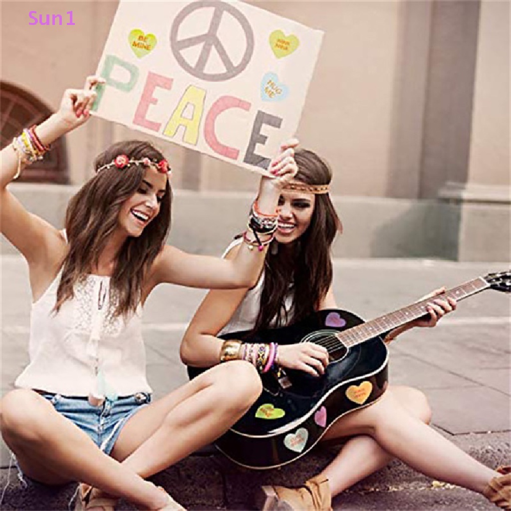 Cuộn 500 Nhãn Dán Hình Trái Tim Trang Trí Sổ Tay