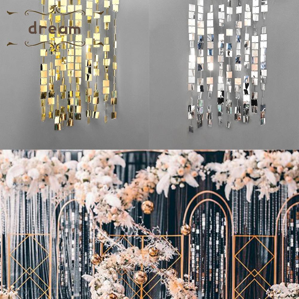 【DREAMLIFE】【New Products】PVC sequins Curtains Plastic curtain Home supplies Festive wedding decoration