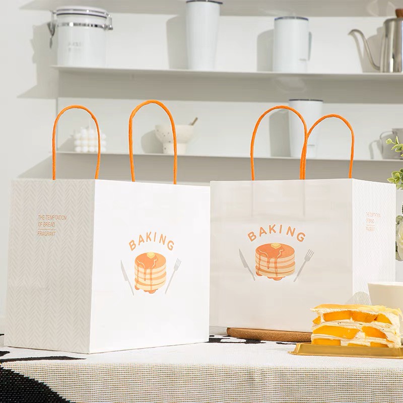 Túi giấy đựng quà, túi có quai, túi kraf, túi đựng bánh bento, túi đựng bánh kẹo, nhiều mẫu  - POPPY STORE