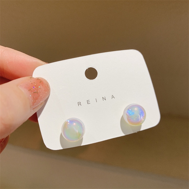 Bông Tai Mạ Bạc 925 Hình Công Chúa Tiên Cá Đính Hạt Ngọc Trai Thời Trang Năm 2023