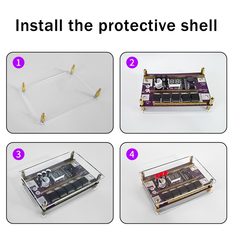 1 Bộ Bo Mạch Điều Khiển Hàn Tự Động 18650 Lithium Chất Lượng Cao