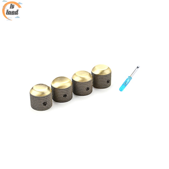 Set 4 Nút Chỉnh Âm Lượng Cho Đàn Guitar Điện Kèm Tua Vít