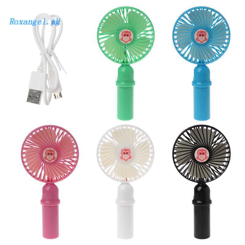 Quạt Mini Cầm Tay 3 Tốc Độ Sạc USB Có Thể Gập Lại Cho Nhà / Văn Phòng