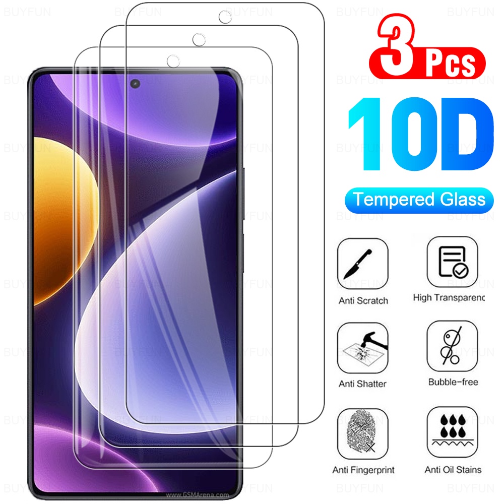 Set 3 Kính Cường Lực Bảo Vệ Toàn Màn Hình Cho Xiaomi Redmi Note 12 Note 12
