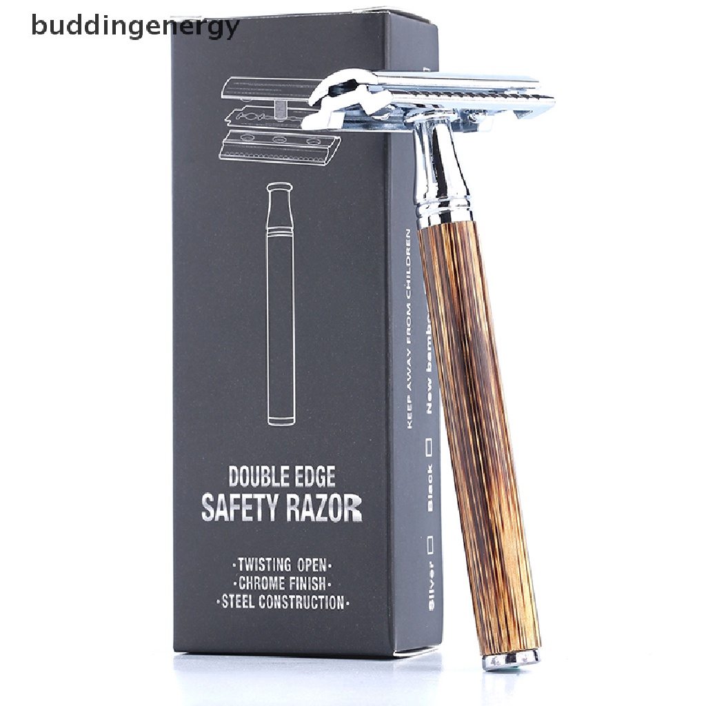 Dao Cạo Râu Thân Thiện Với Môi Trường Tay Cầm Bằng Tre Tự Nhiên