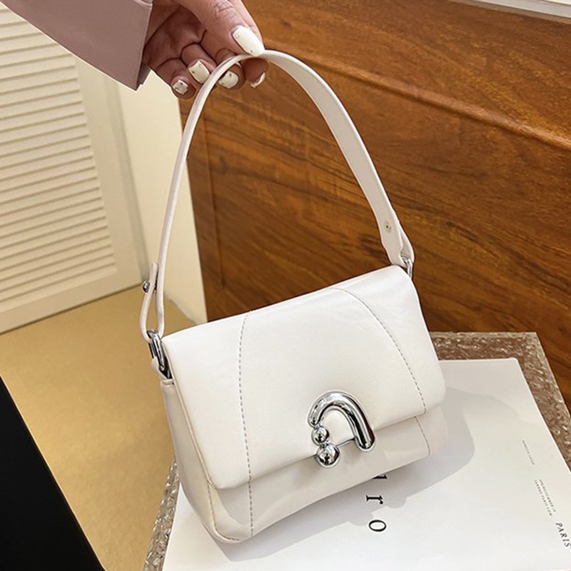 Ielgy Túi Đeo Vai / Đeo Chéo Hình Vuông Có Khóa Cài Chất Lượng Cao Thiết Kế Di Động Cho Nữ